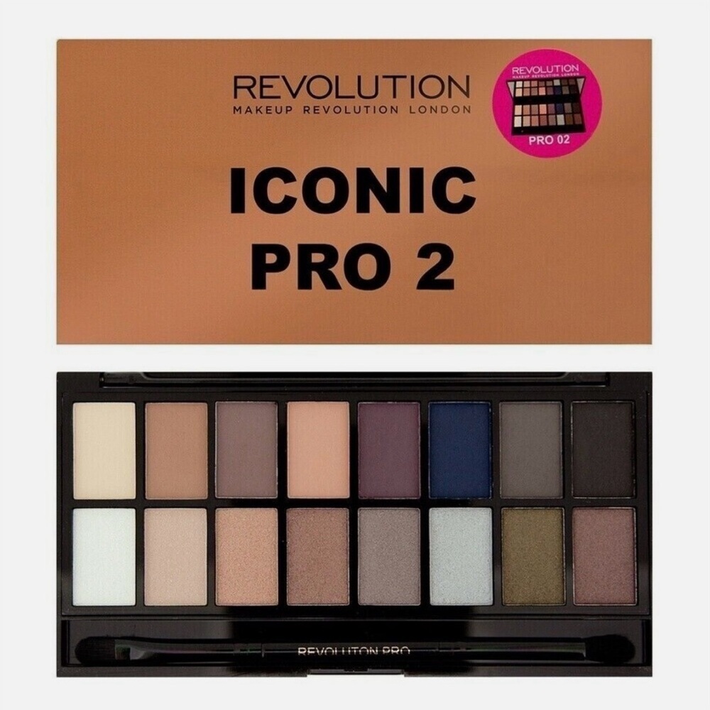 NWT MAKEUP REVOLUTION Salvation Palette Iconic Pro 2, Eye Shadow